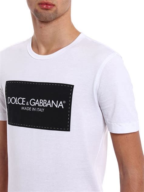 dolce gabbana italia t shirt|dolce & gabbana shirt men's.